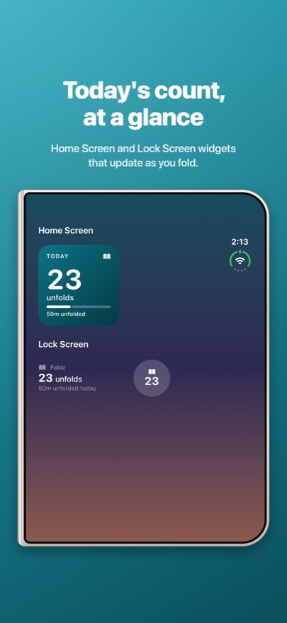 Home Screen and Lock Screen widgets